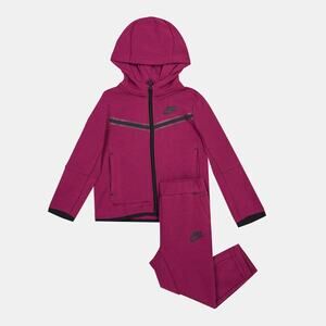 Nike Kid Toddler 18M Sportswear Tech Fleece Set Purple Unisex Sweater Sweatpants